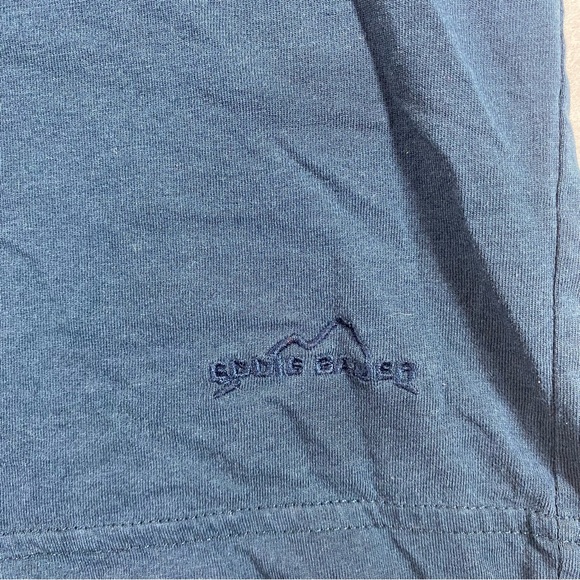 Bundle Eddie Bauer Shirts Long Sleeve Short Sleeve Men’s T-shirts Blue Navy Blue - Picture 5 of 6